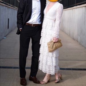 Zimmermann Bayou tiered swirl cotton dress AUS size 0